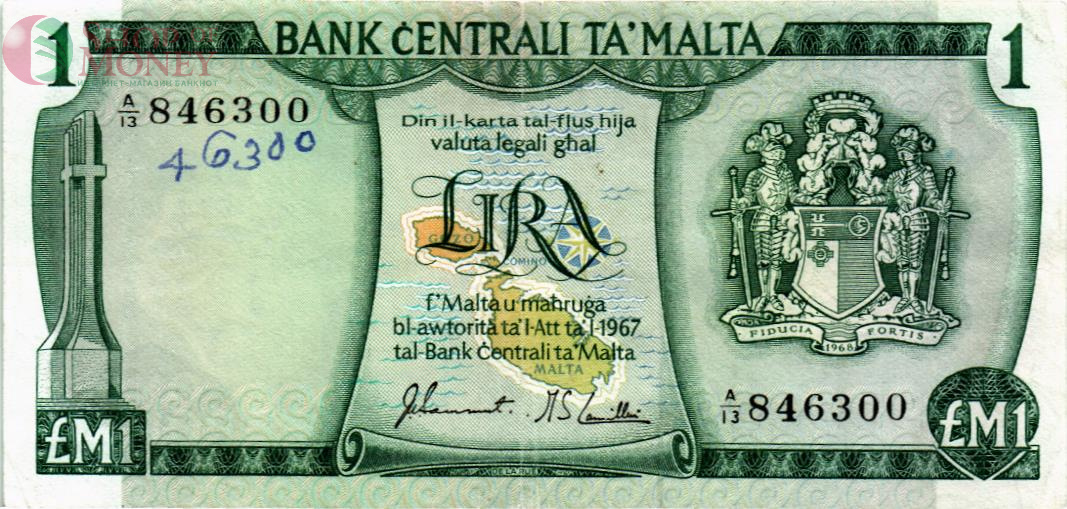 МАЛЬТА 1 ФУНТ 1