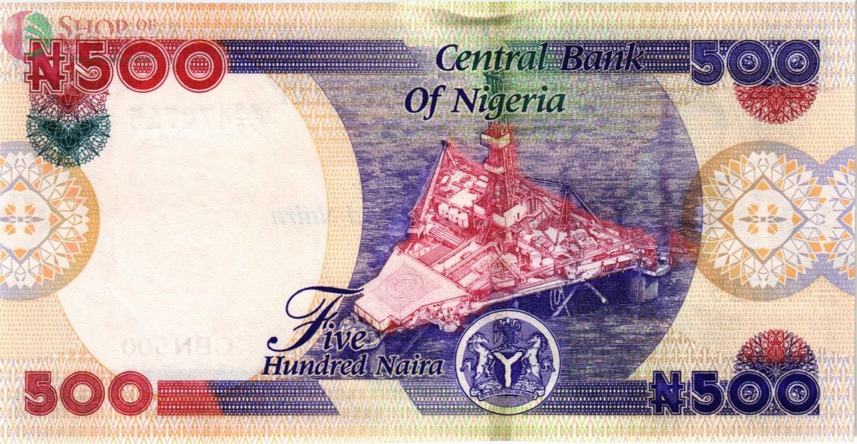 НИГЕРИЯ 500 НАЙРА 2