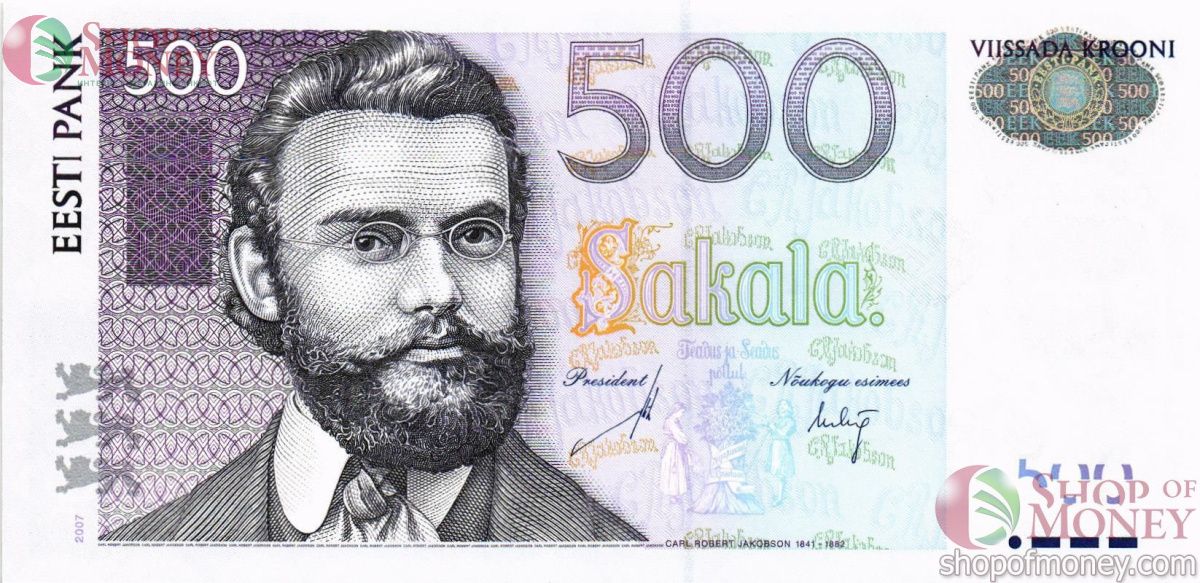 ЭСТОНИЯ 500 КРОН 1