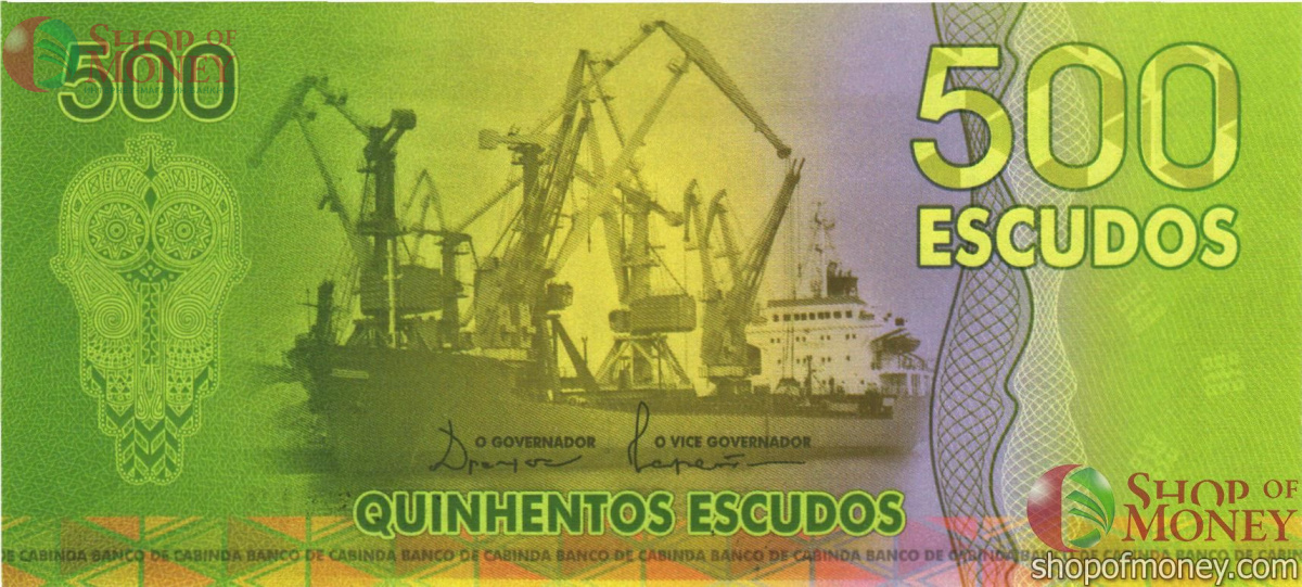 АНГОЛА (КАБИНДА)500 ЭСКУДО 2