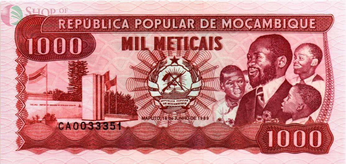 МОЗАМБИК 1000 МЕТИКАЛЬ 1
