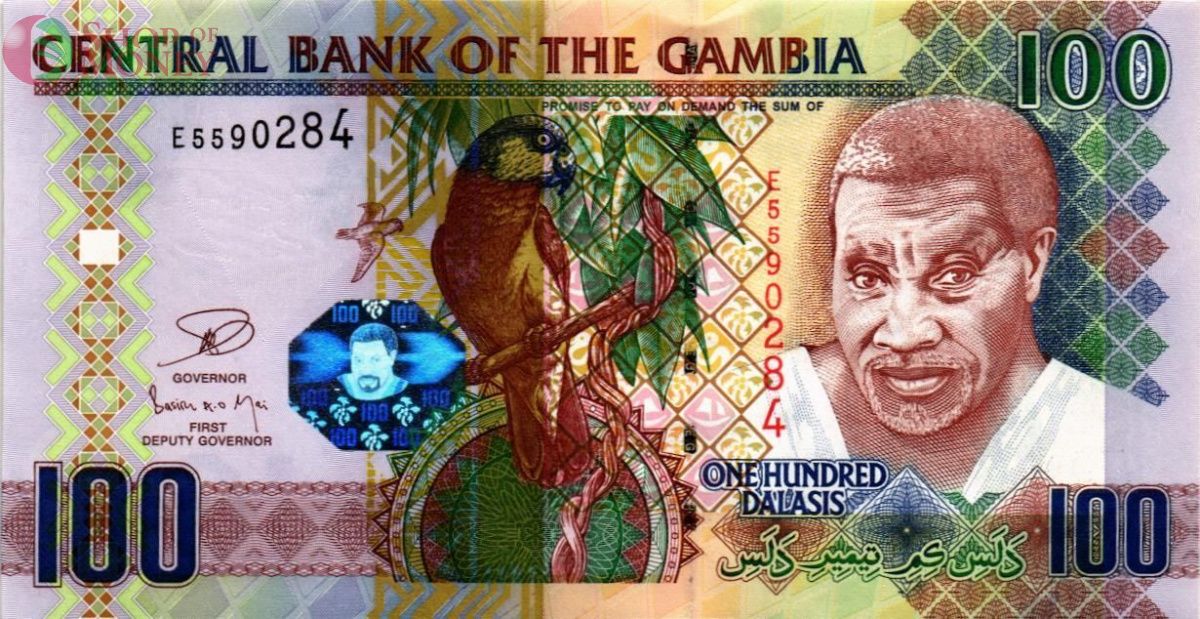 ГАМБИЯ 100 ДАЛАСИ 1