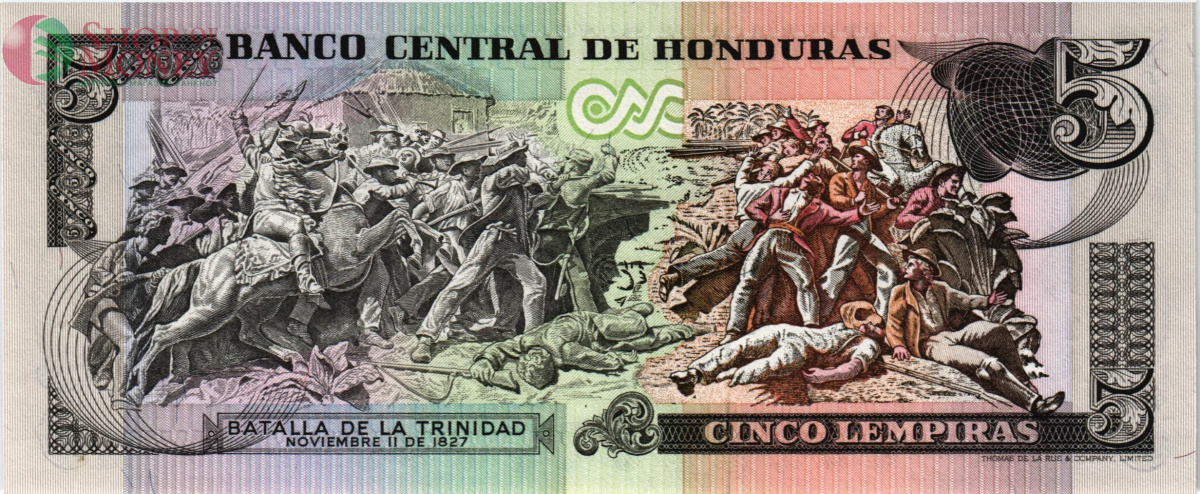 ГОНДУРАС 5 ЛЕМПИР 2