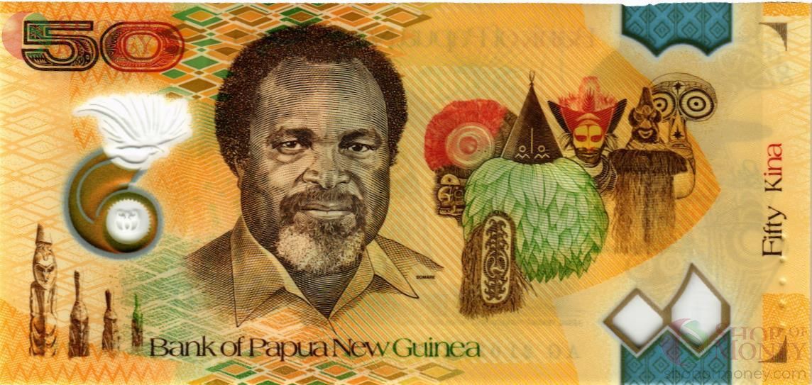 ПАПУА-НОВАЯ ГВИНЕЯ 50 КИНА 2